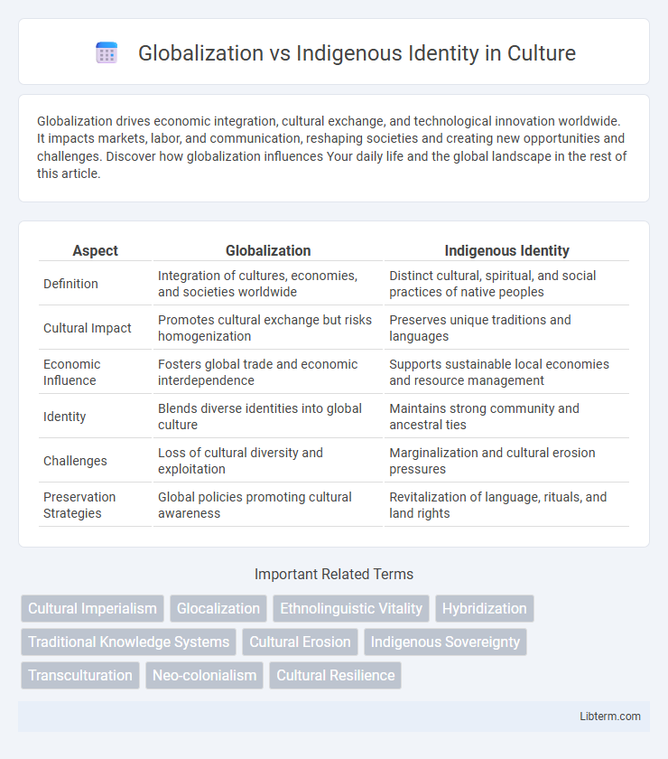 Indigenous Identity vs Globalization in Culture - What is The Difference?