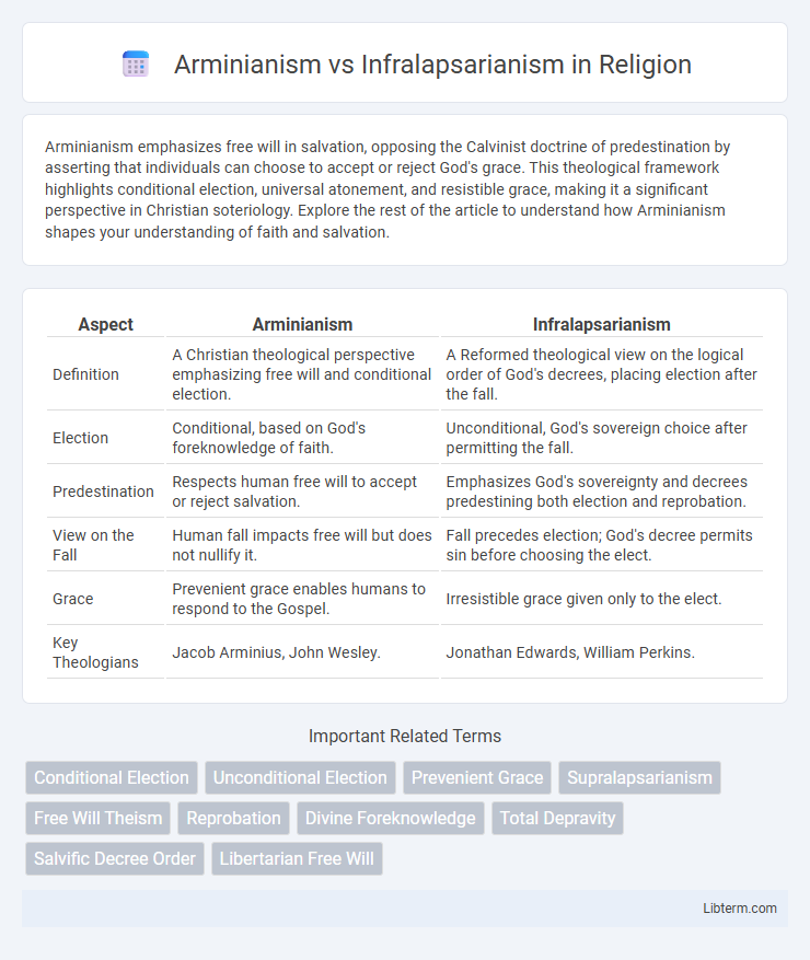 Infralapsarianism vs Arminianism in Religion - What is The Difference?