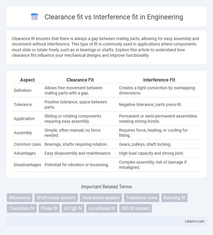 Interference fit vs Clearance fit in Engineering - What is The Difference?