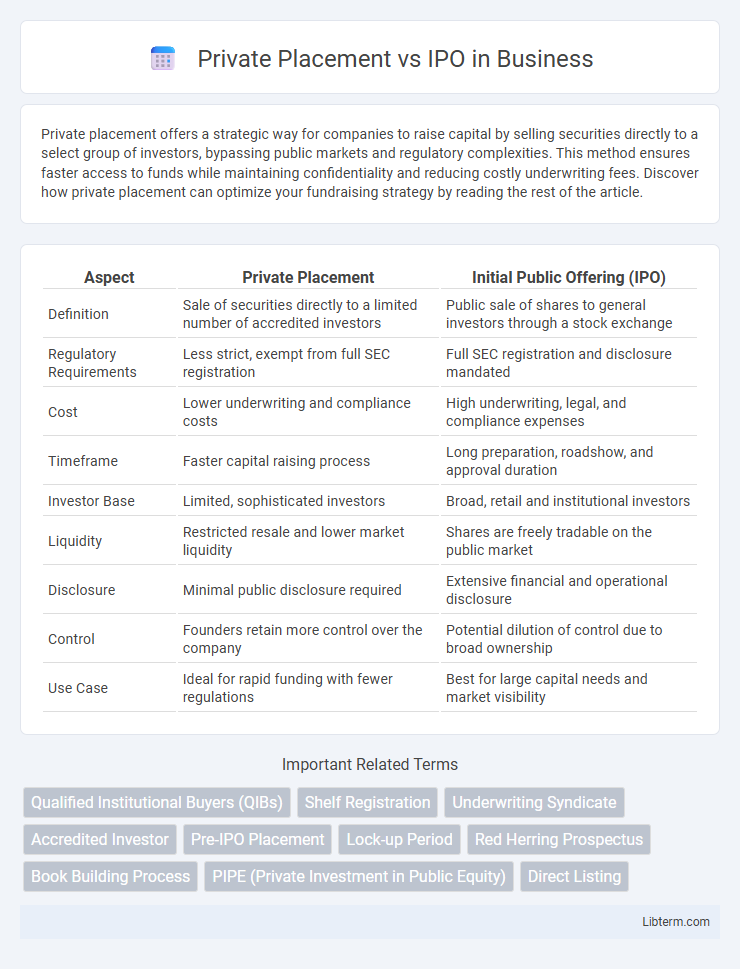 IPO vs Private Placement in Business - What is The Difference?