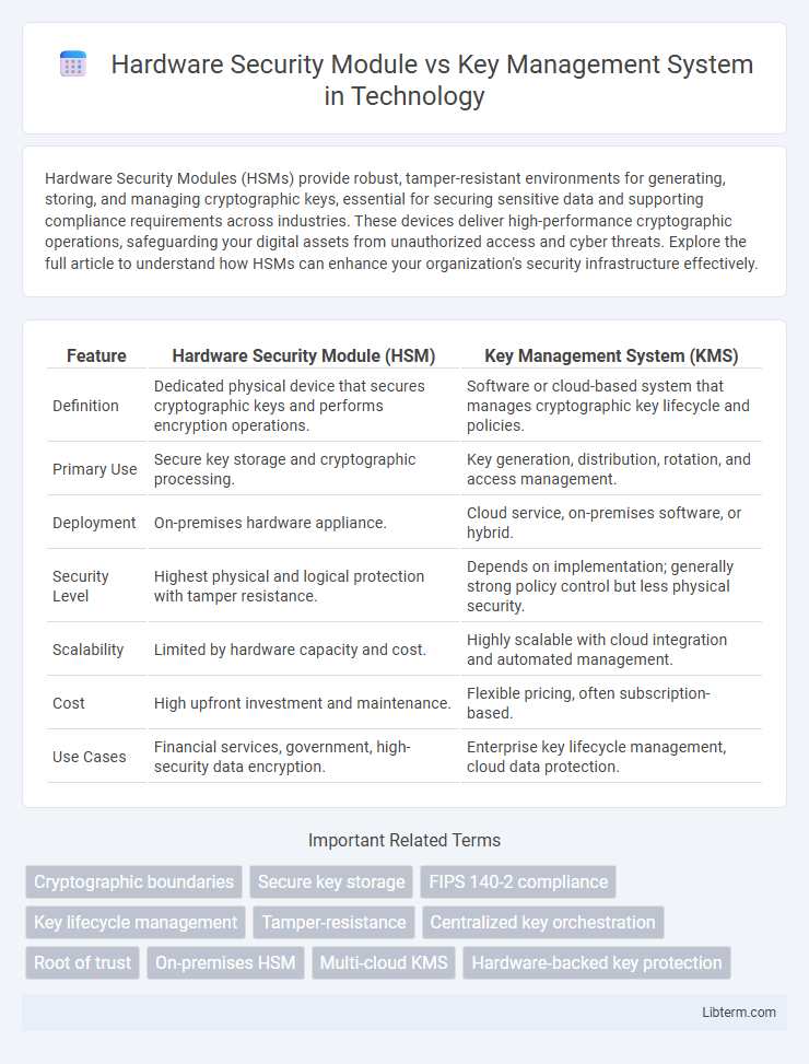 Key Management System vs Hardware Security Module in Technology - What is The Difference?