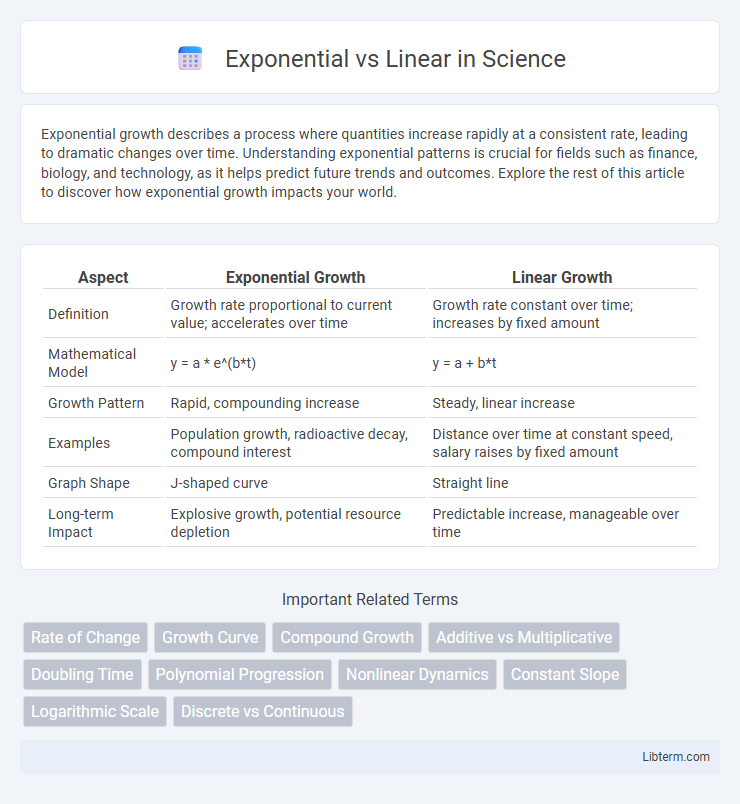 Linear vs Exponential in Science - What is The Difference?