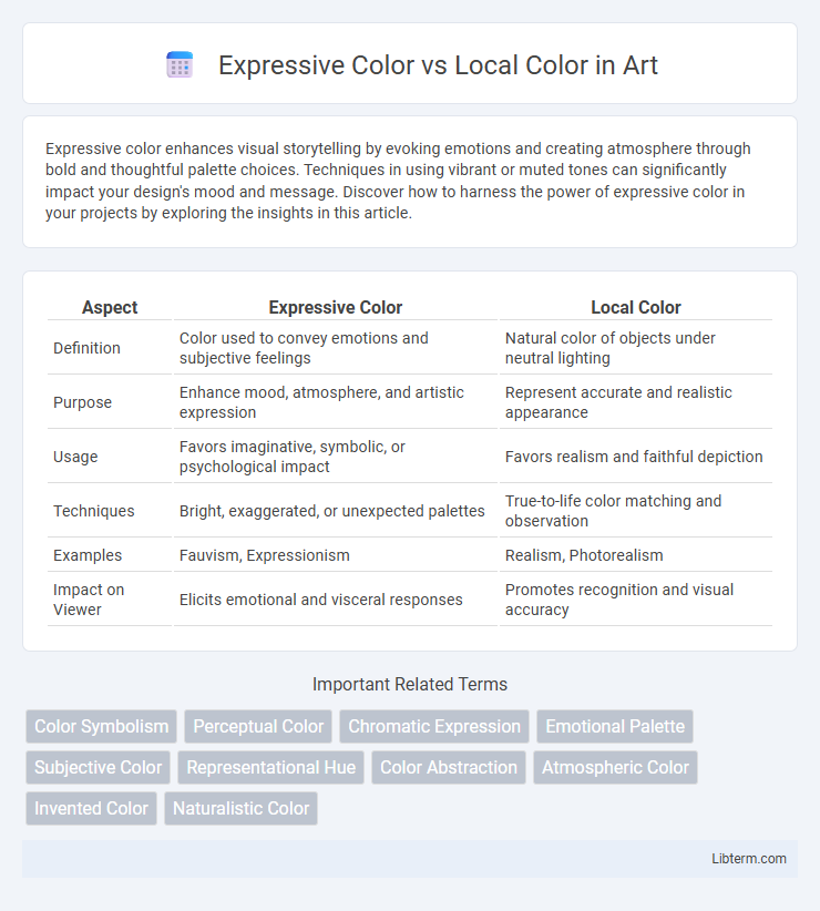 Local Color vs Expressive Color in Art - What is The Difference?