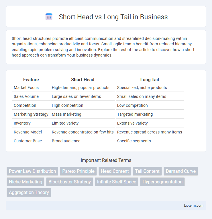 Long Tail vs Short Head in Business - What is The Difference?