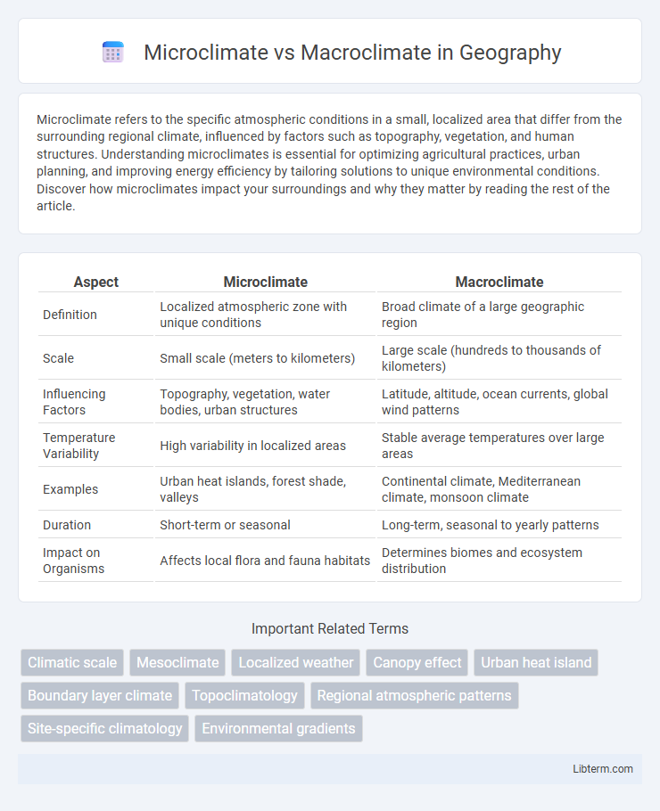 Macroclimate vs Microclimate in Geography - What is The Difference?