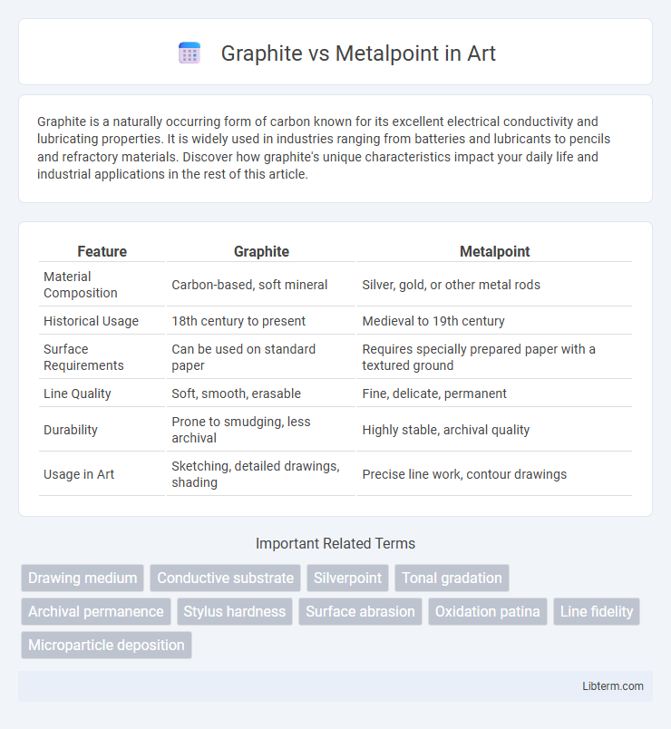 Metalpoint vs Graphite in Art - What is The Difference?