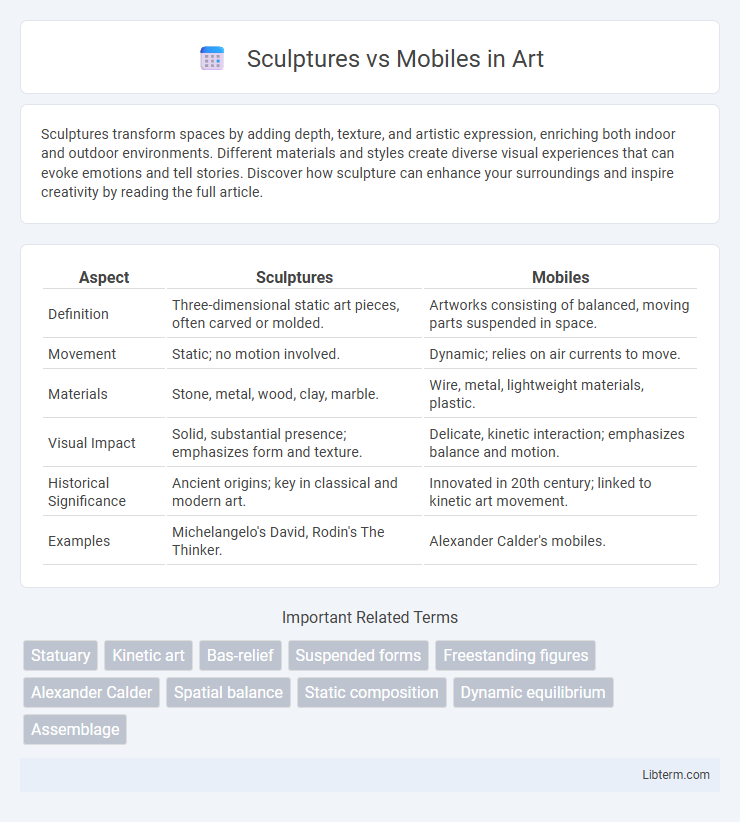 Mobiles vs Sculptures in Art - What is The Difference?