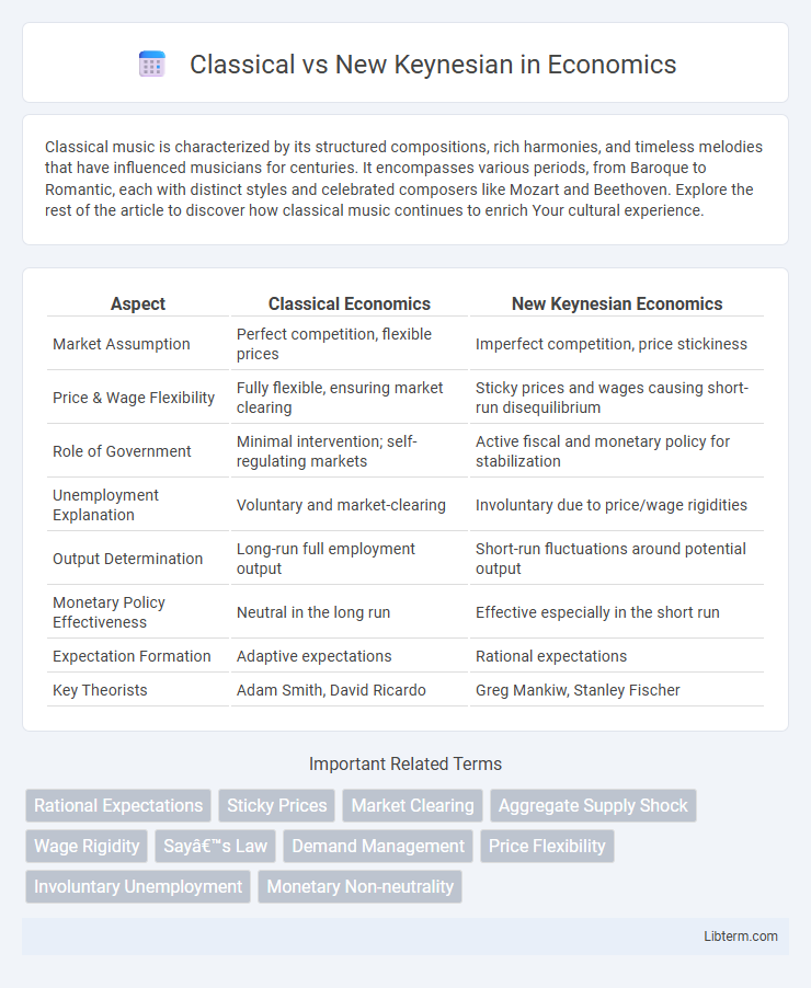 New Keynesian vs Classical in Economics - What is The Difference?