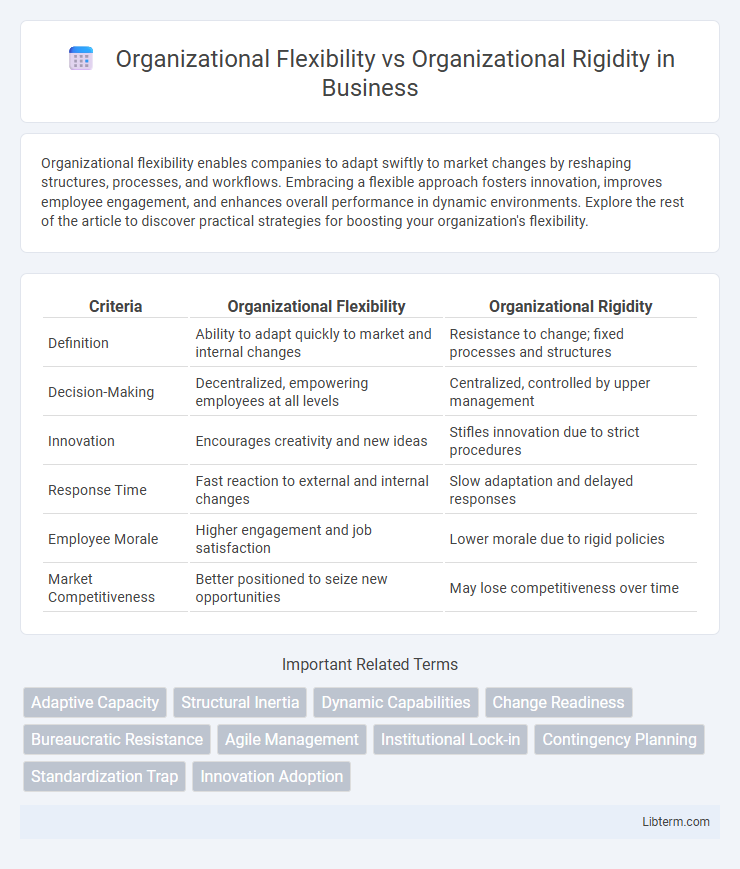 Organizational Rigidity vs Organizational Flexibility in Business - What is The Difference?