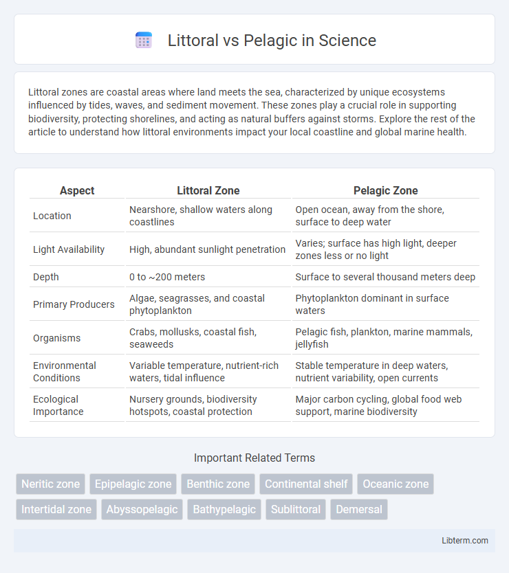 Pelagic vs Littoral in Science - What is The Difference?
