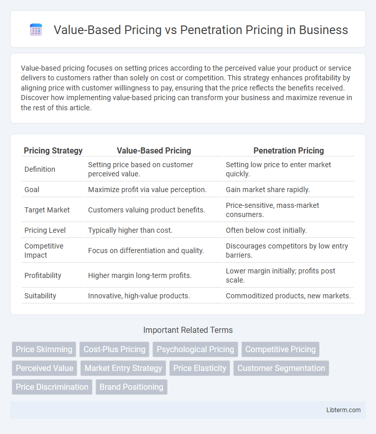 Penetration Pricing vs Value-Based Pricing in Business - What is The Difference?