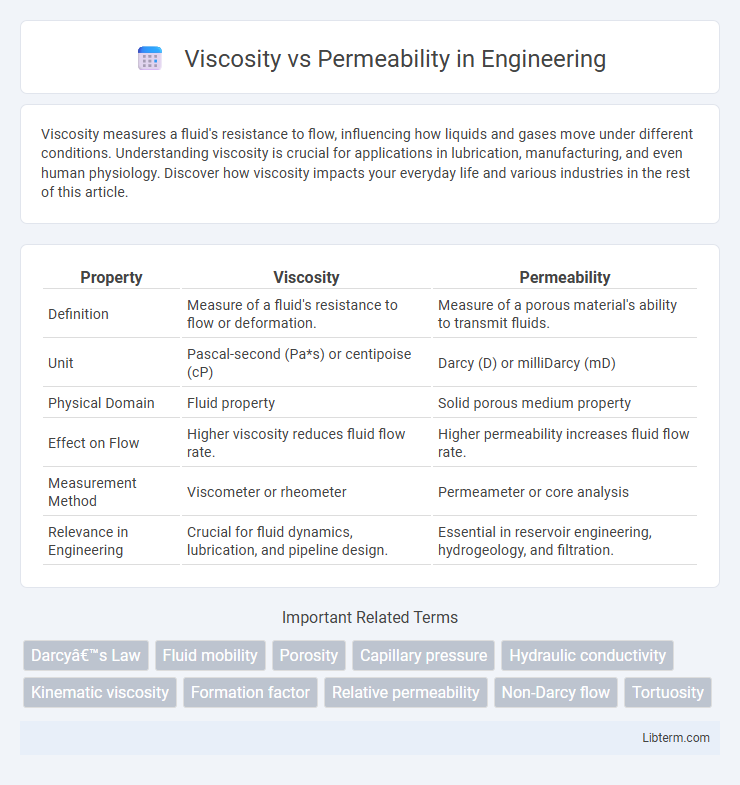 Permeability vs Viscosity in Engineering - What is The Difference?
