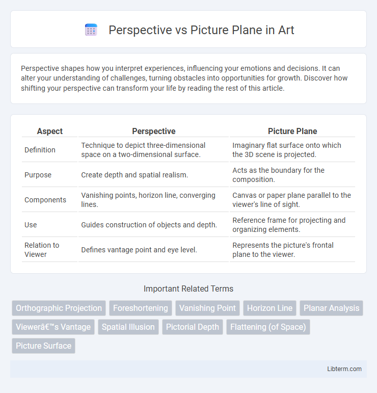 Picture Plane vs Perspective in Art - What is The Difference?