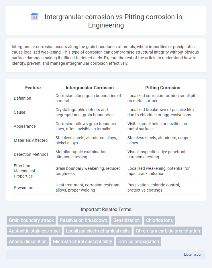 Pitting corrosion vs Intergranular corrosion in Engineering - What is The Difference?
