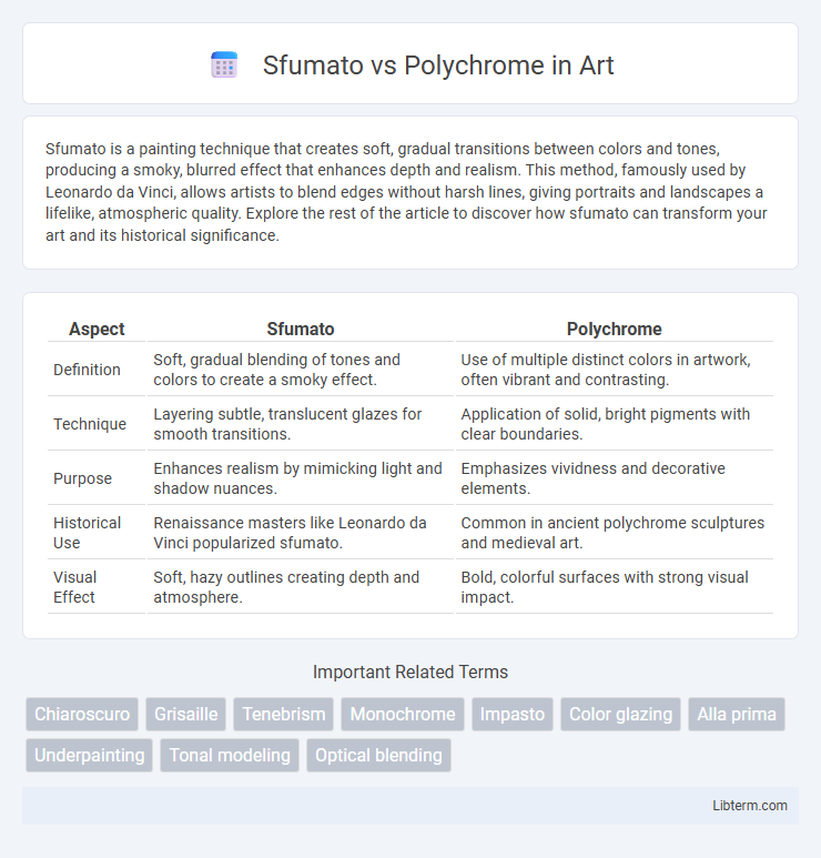 Polychrome vs Sfumato in Art - What is The Difference?