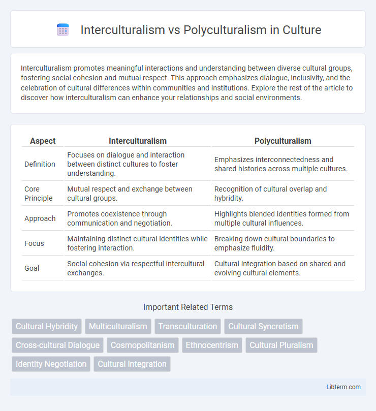 Polyculturalism vs Interculturalism in Culture - What is The Difference?