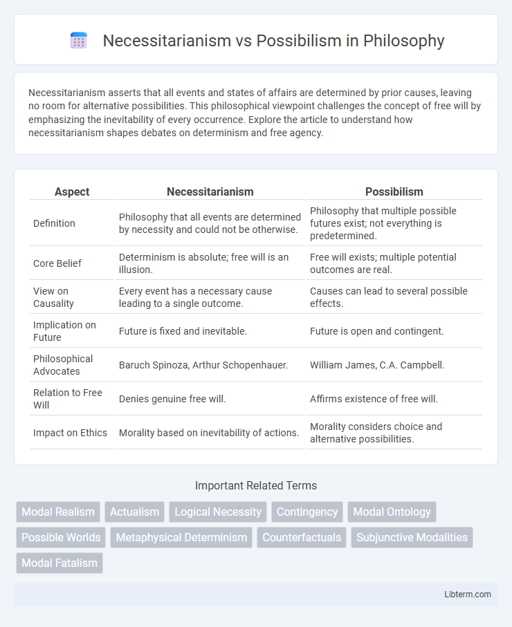 Possibilism vs Necessitarianism in Philosophy - What is The Difference?
