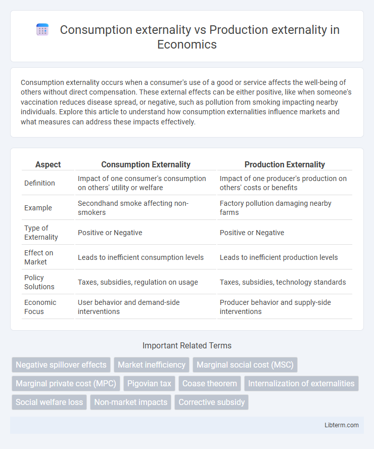 Production externality vs Consumption externality in Economics - What is The Difference?