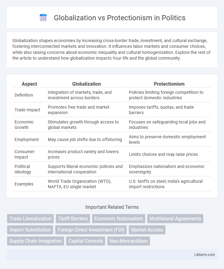 Protectionism vs Globalization in Politics - What is The Difference?