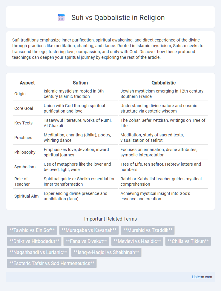 Qabbalistic vs Sufi in Religion - What is The Difference?