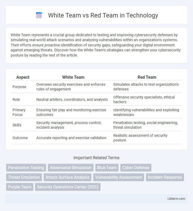 Red Team vs White Team in Technology - What is The Difference?