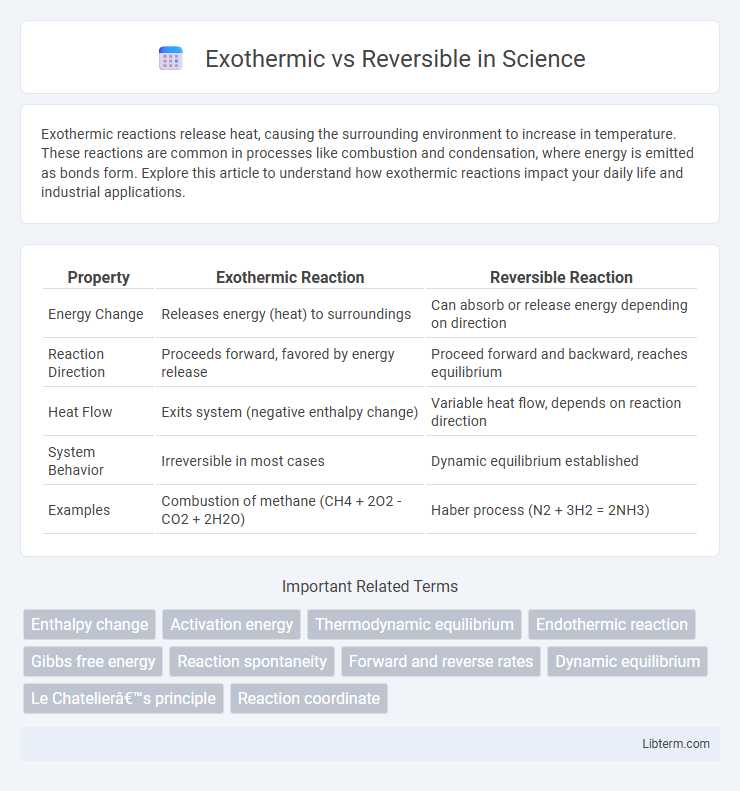 Reversible vs Exothermic in Science - What is The Difference?