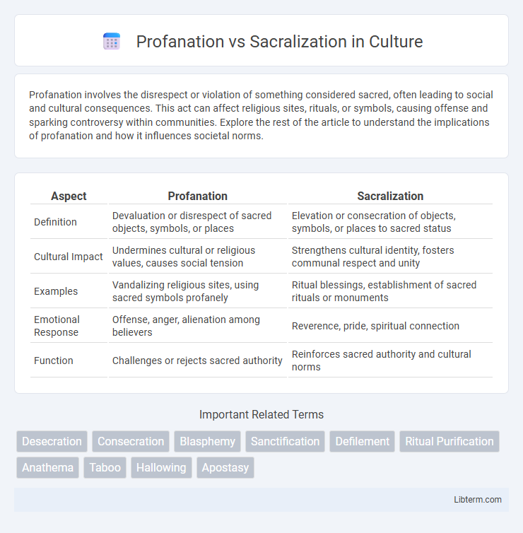 Sacralization vs Profanation in Culture - What is The Difference?