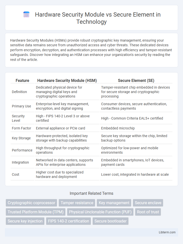 Secure Element vs Hardware Security Module in Technology - What is The Difference?