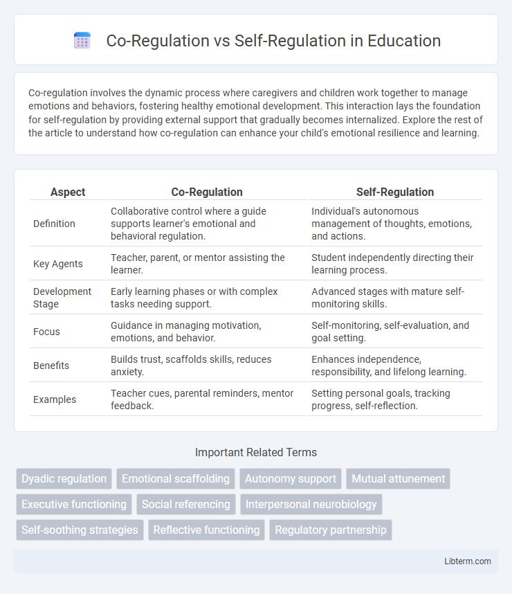 Self-Regulation vs Co-Regulation in Education - What is The Difference?