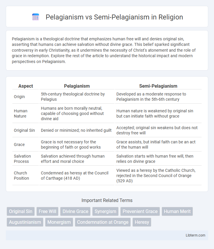 Semi-Pelagianism vs Pelagianism in Religion - What is The Difference?