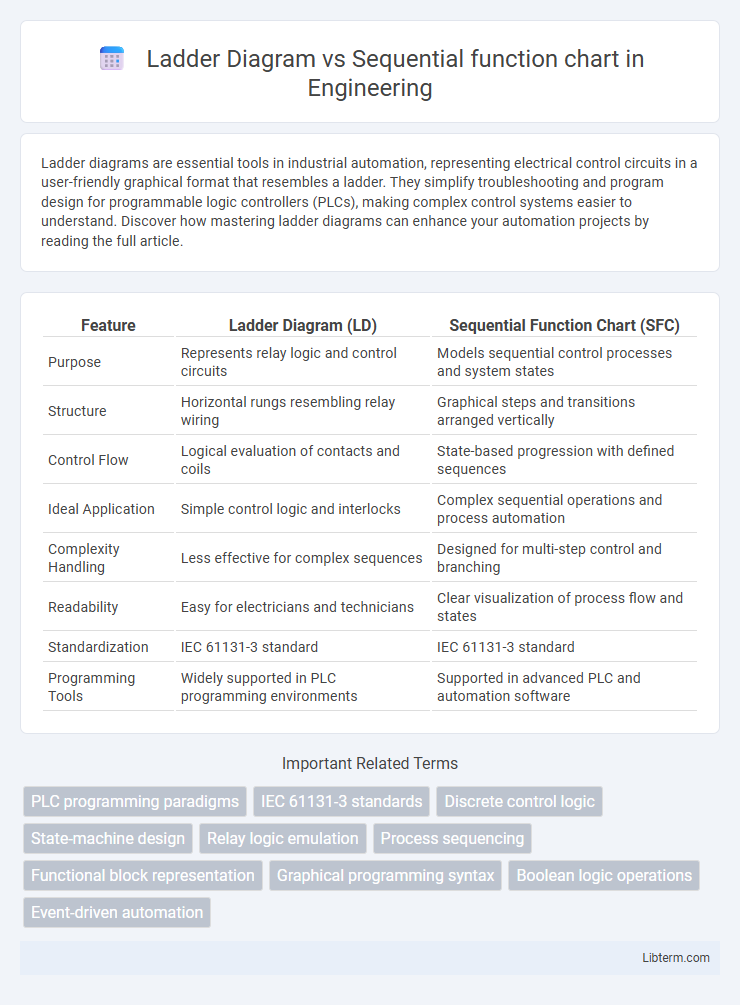 Sequential function chart vs Ladder Diagram in Engineering - What is The Difference?