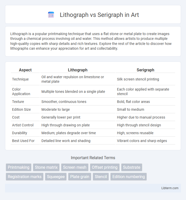 Serigraph vs Lithograph in Art - What is The Difference?