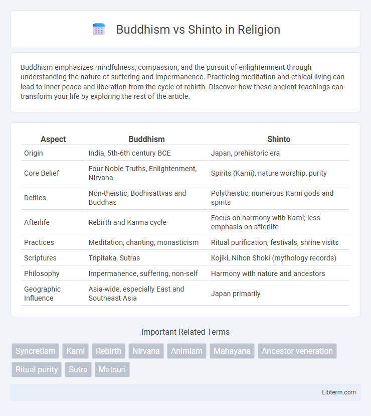 Shinto vs Buddhism in Religion - What is The Difference?