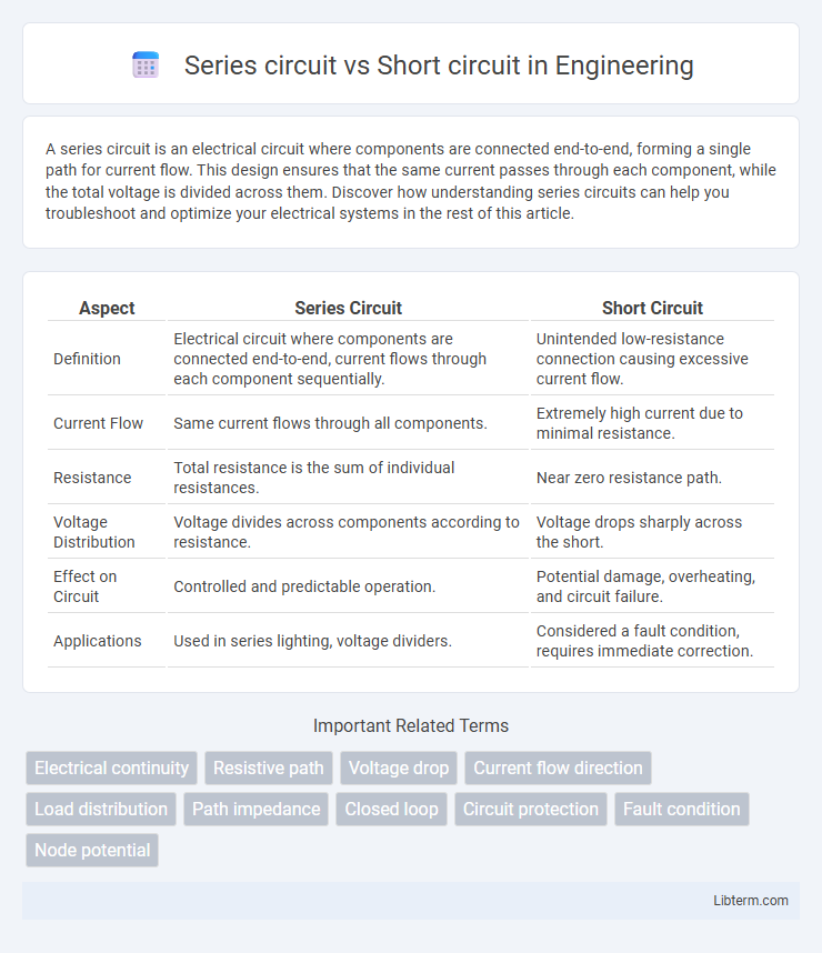 Short circuit vs Series circuit in Engineering - What is The Difference?