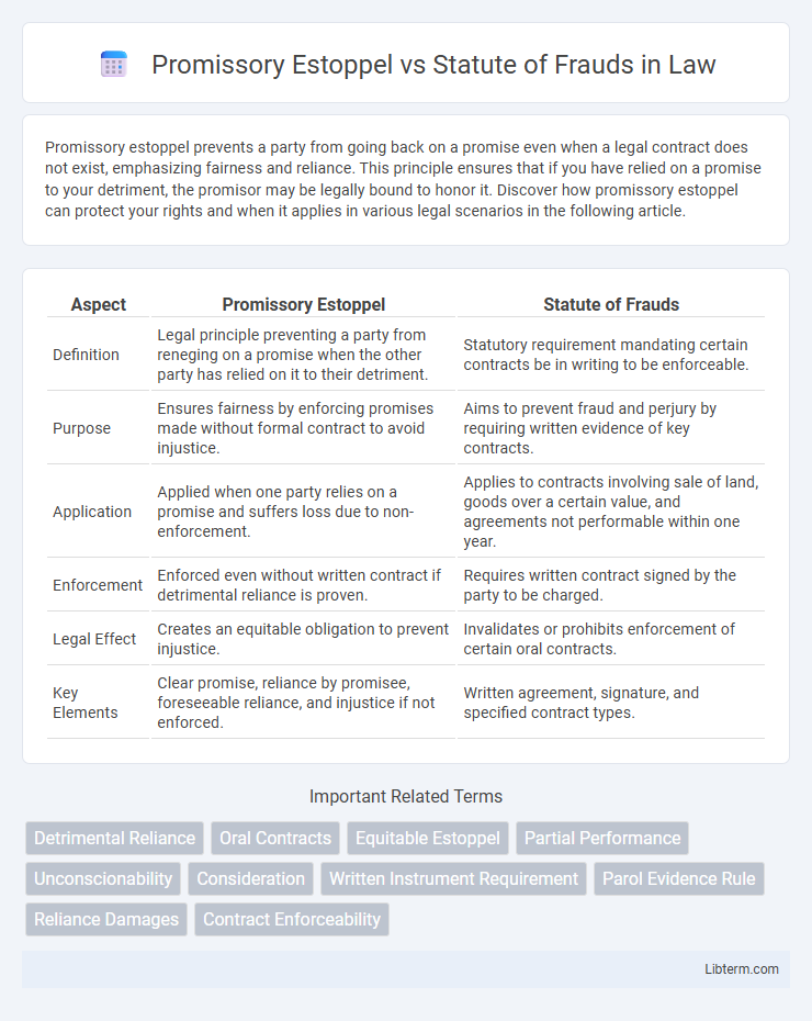 Statute of Frauds vs Promissory Estoppel in Law - What is The Difference?