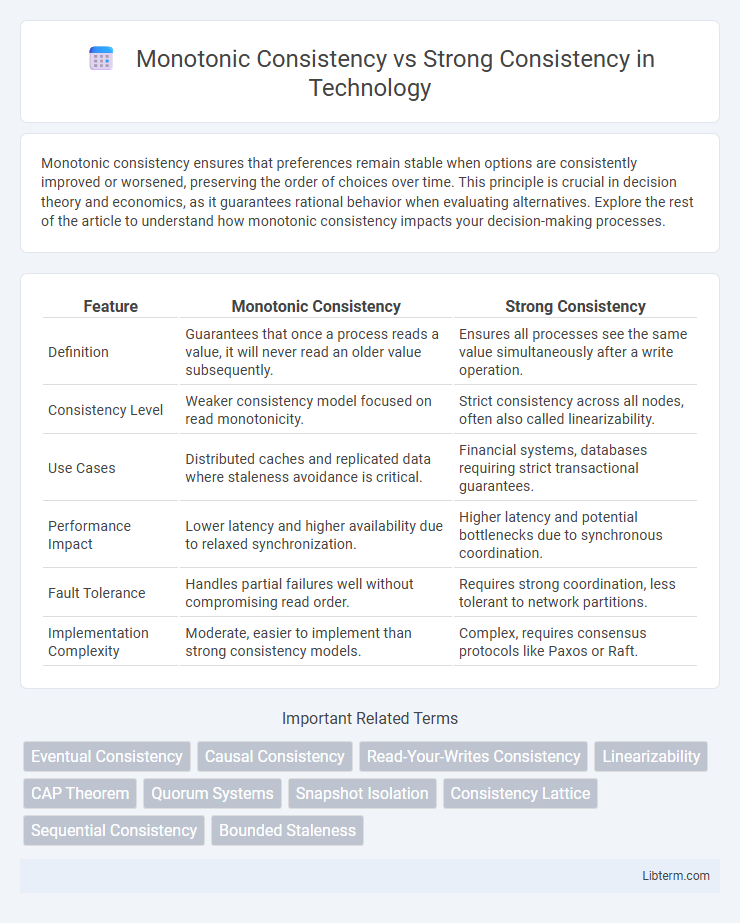 Strong Consistency vs Monotonic Consistency in Technology - What is The Difference?