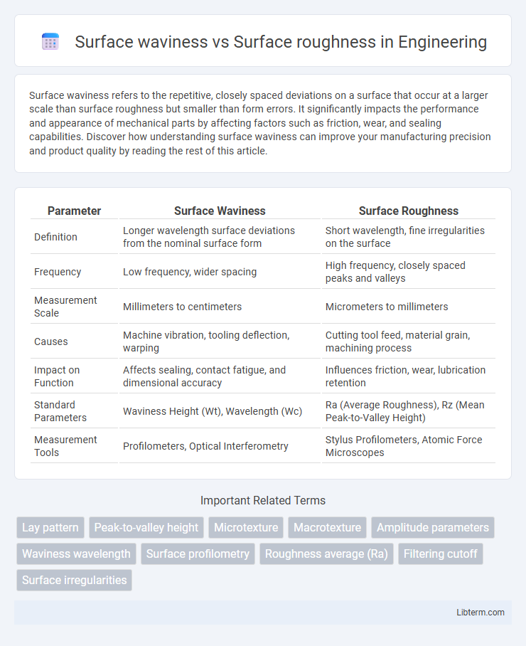 Surface roughness vs Surface waviness in Engineering - What is The Difference?