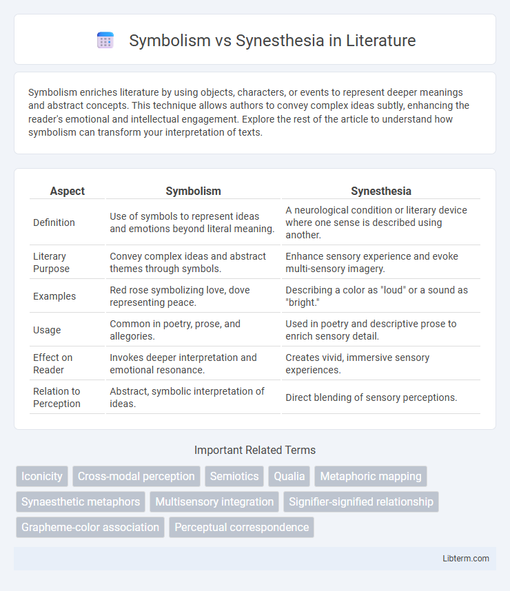 Synesthesia vs Symbolism in Literature - What is The Difference?