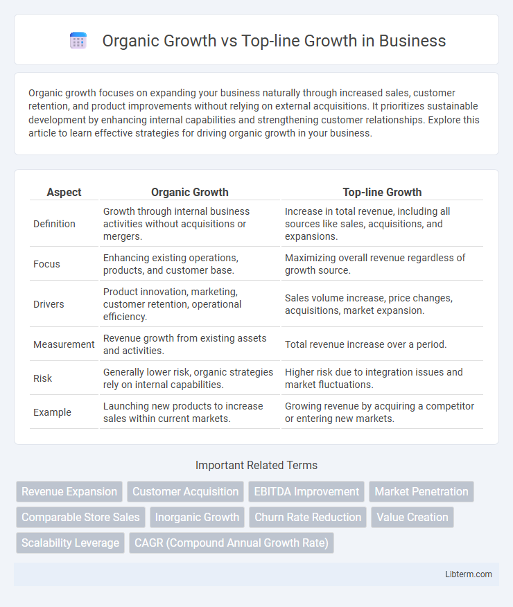 Top-line Growth vs Organic Growth in Business - What is The Difference?