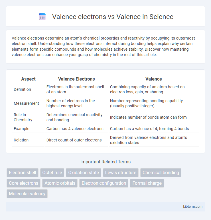 Valence vs Valence electrons in Science - What is The Difference?