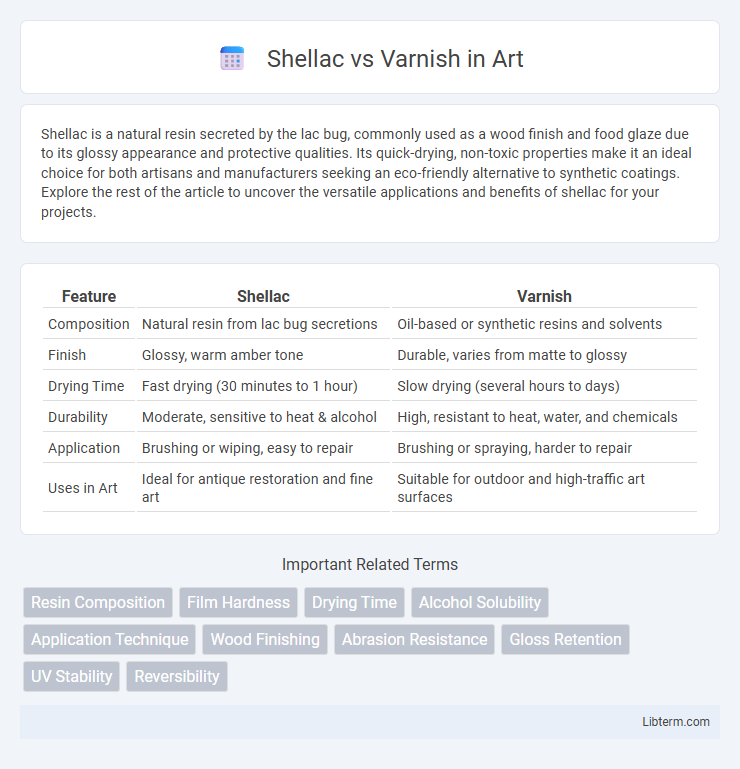 Varnish vs Shellac in Art - What is The Difference?
