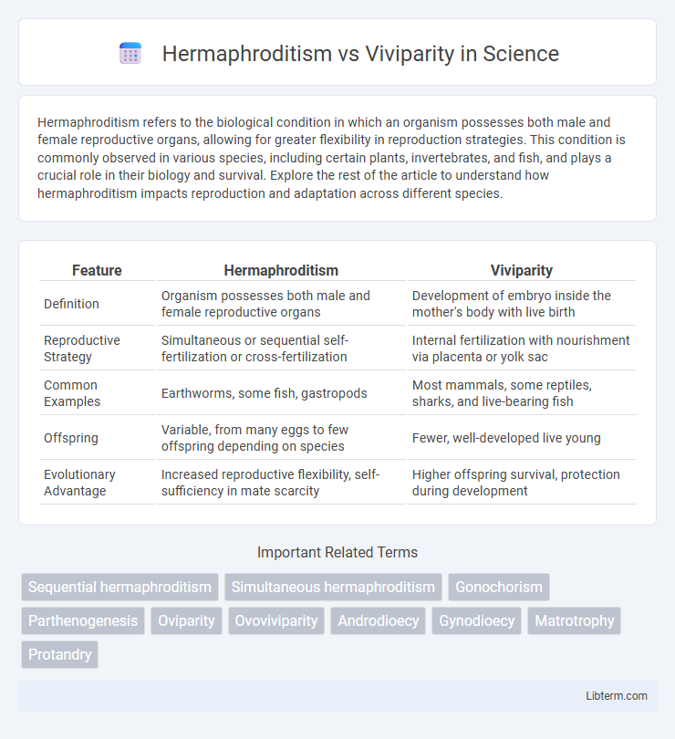 Viviparity vs Hermaphroditism in Science - What is The Difference?