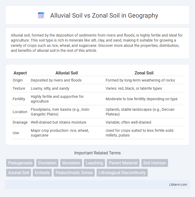 Zonal Soil vs Alluvial Soil in Geography - What is The Difference?