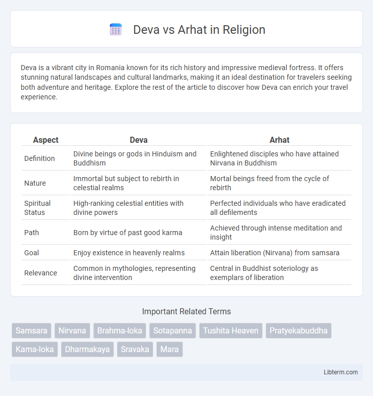 Arhat vs Deva in Religion - What is The Difference?