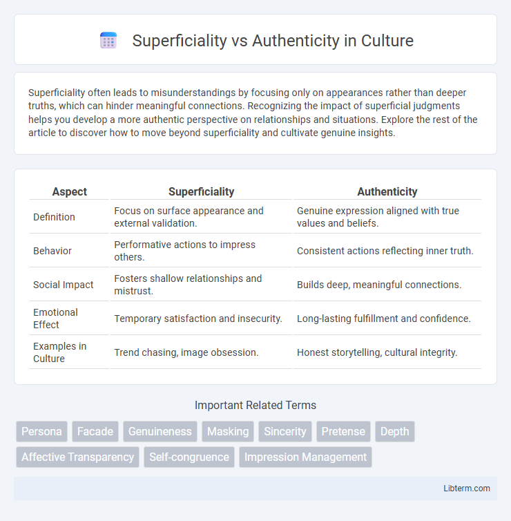 Authenticity vs Superficiality in Culture - What is The Difference?