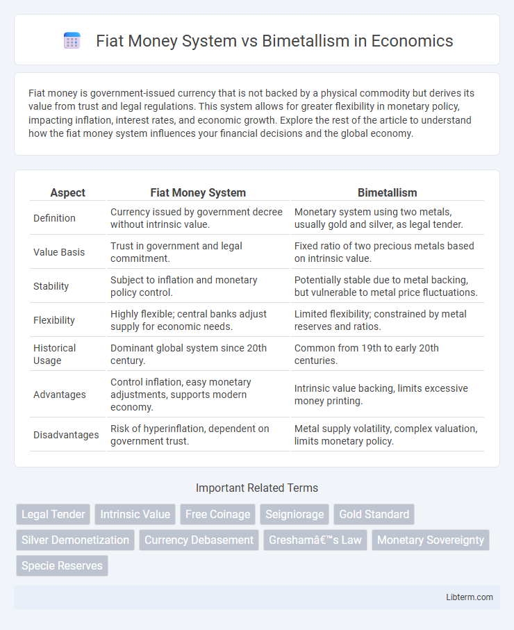 Bimetallism vs Fiat Money System in Economics - What is The Difference?