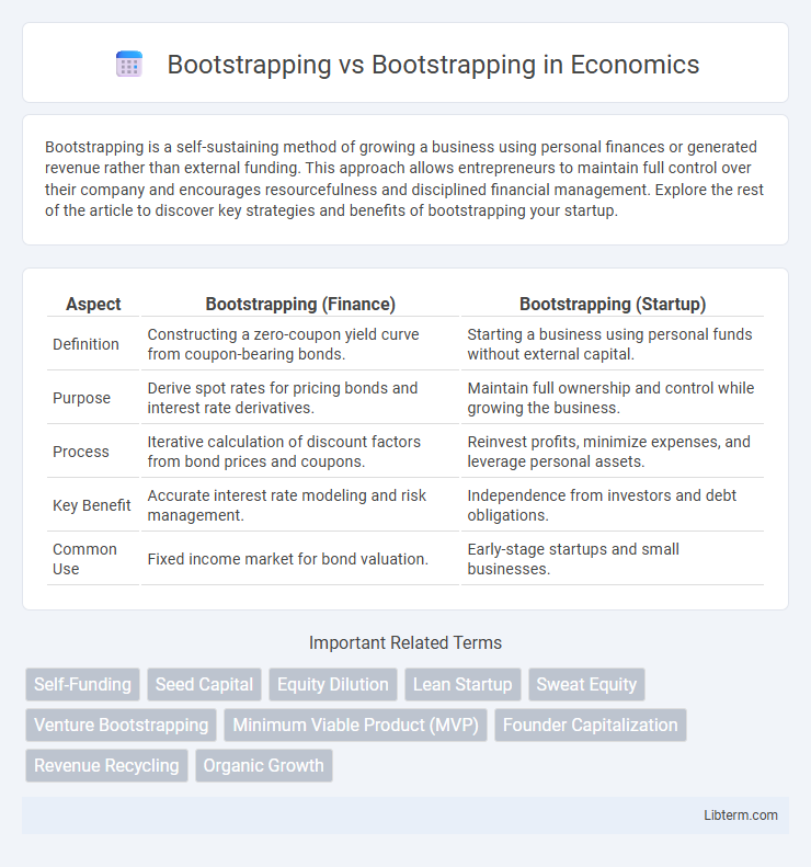 Bootstrapping vs Bootstrapping in Economics - What is The Difference?