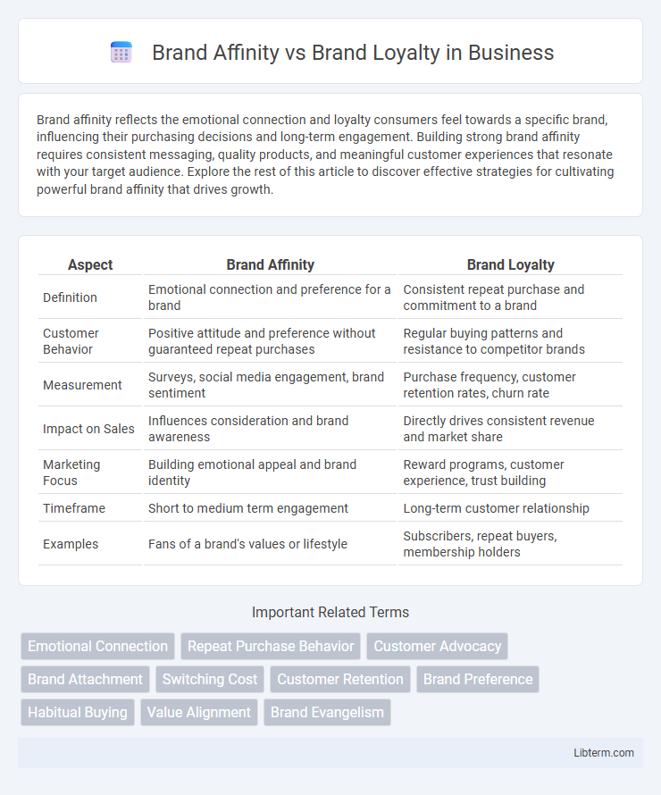 Brand Loyalty vs Brand Affinity in Business - What is The Difference?