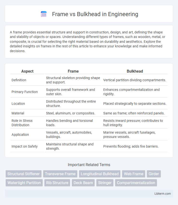 Bulkhead vs Frame in Engineering - What is The Difference?