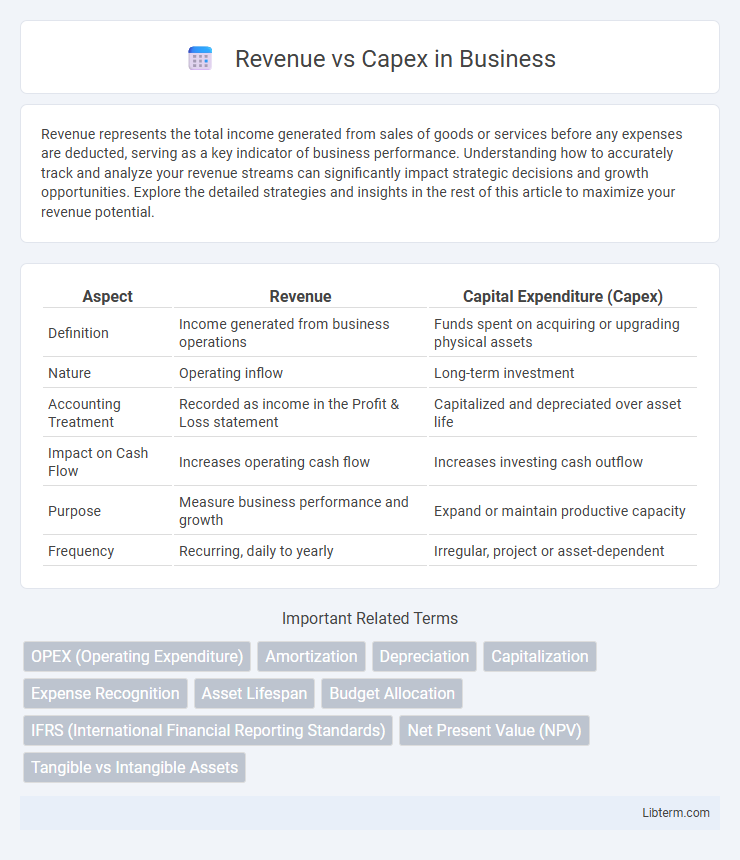 Capex vs Revenue in Business - What is The Difference?